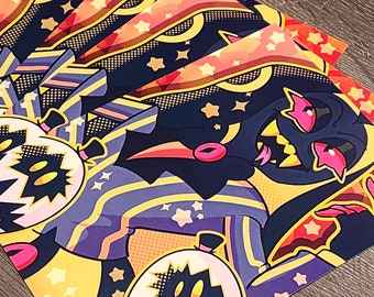 LAST CHANCE Sir Pentious Hazbin Hotel Print 5x7 Inch Satin Finish