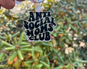 Anti Social Moms Club Acryl Schlüsselbund - 5 cm