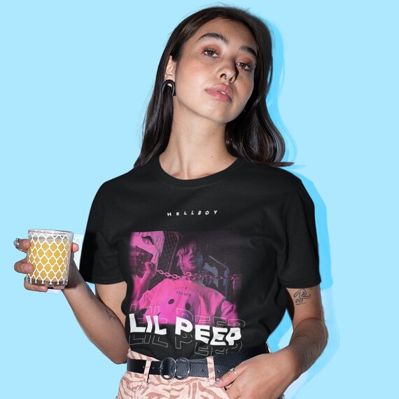 Lil peep hellboy shirt Clearance