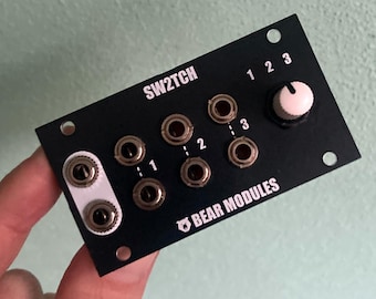 SW2TCH 1U - stereo 3-1 or 1-3 switch module for eurorack