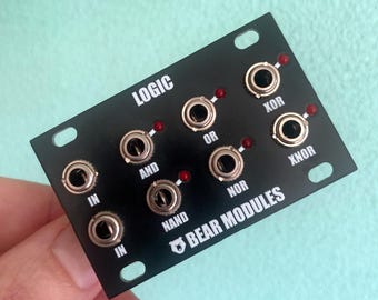 LOGIC 1U - boolean logic eurorack module