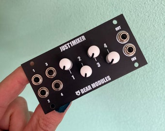 JUST1MIXER - 1U eurorack mixer