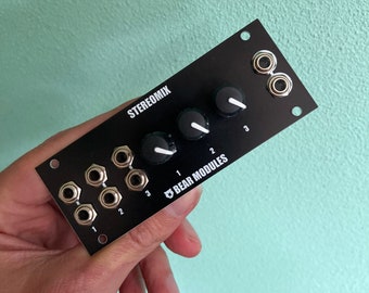 STEREOMIX 1U - 3 or 4 channel eurorack stereomixer