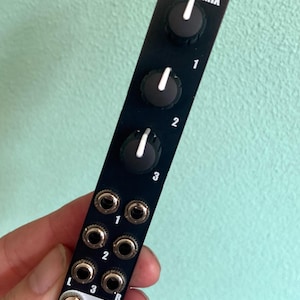 STEREOMIX - 4HP eurorack stereo mixer