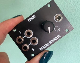 PHONEY 1U - eurorack output & headphone module