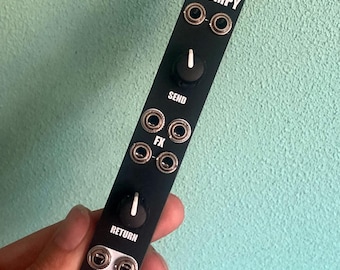STOMPY - eurorack stereo guitar pedal interface