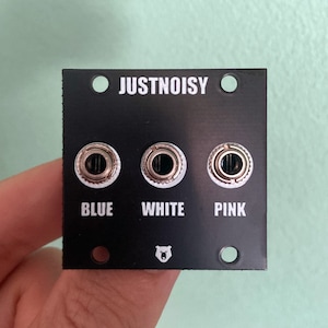 JUSTNOISY - 1U eurorack noise module