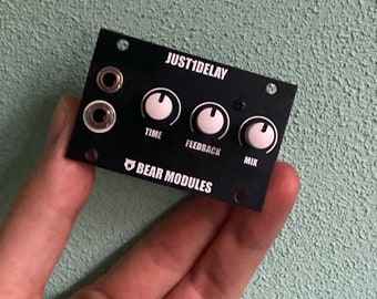 JUST1DELAY - 1U eurorack delay module