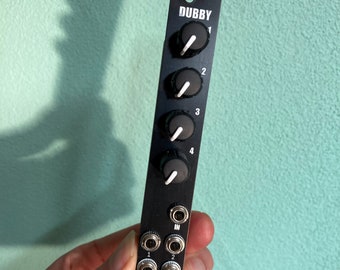 DUBBY - eurorack send / attenuating mult module