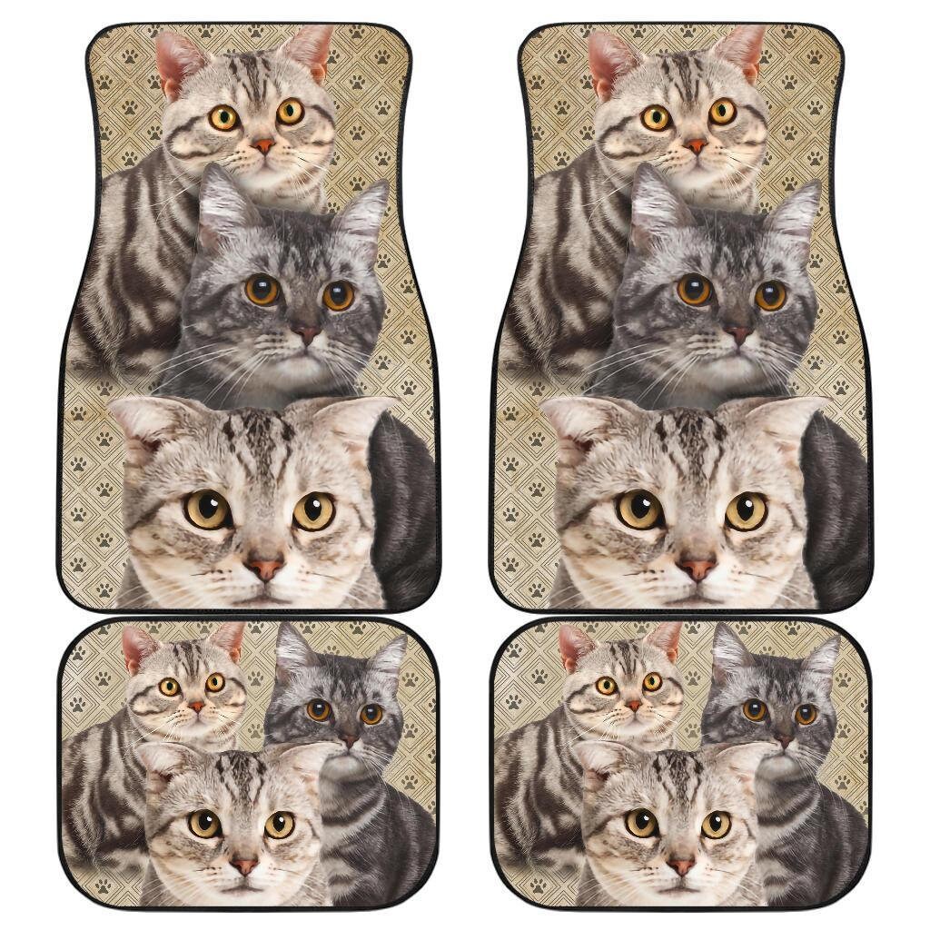 American Shorthair Cat Car Floor Mats For Cat Lover2 front Etsy