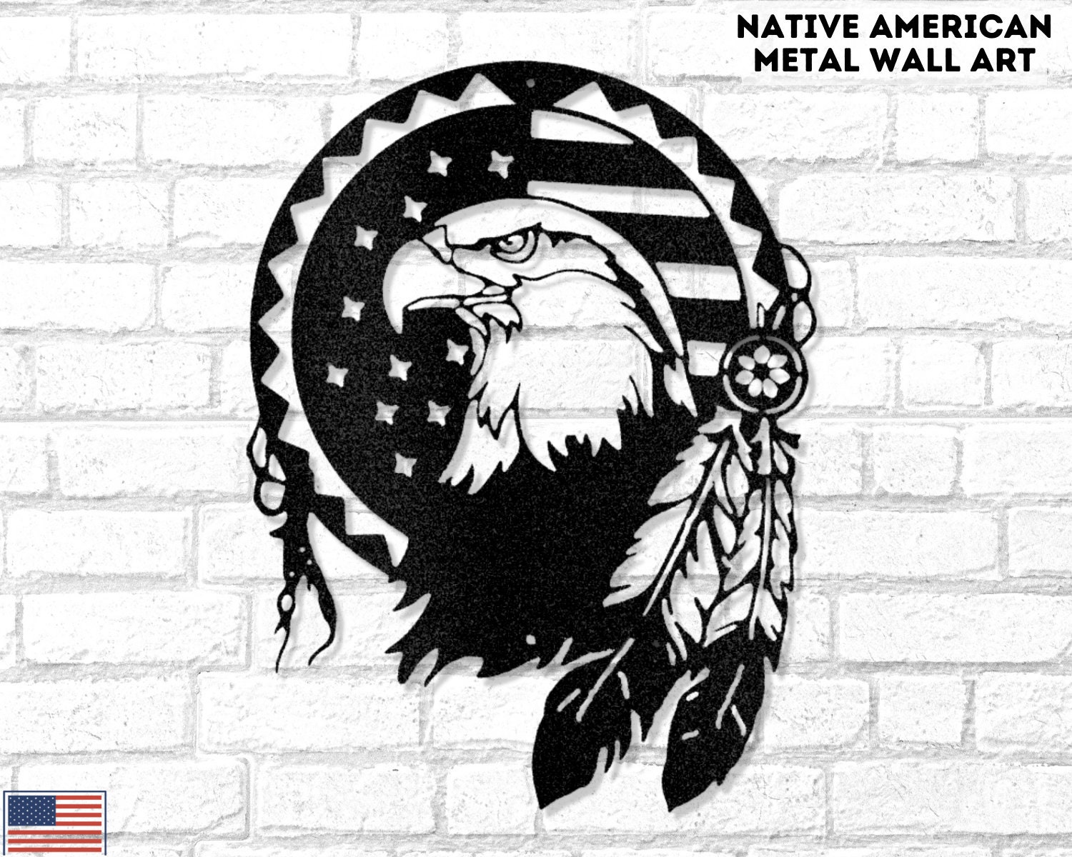 Native American Metal Wall Art Indigenous Home Decor Dream Etsy