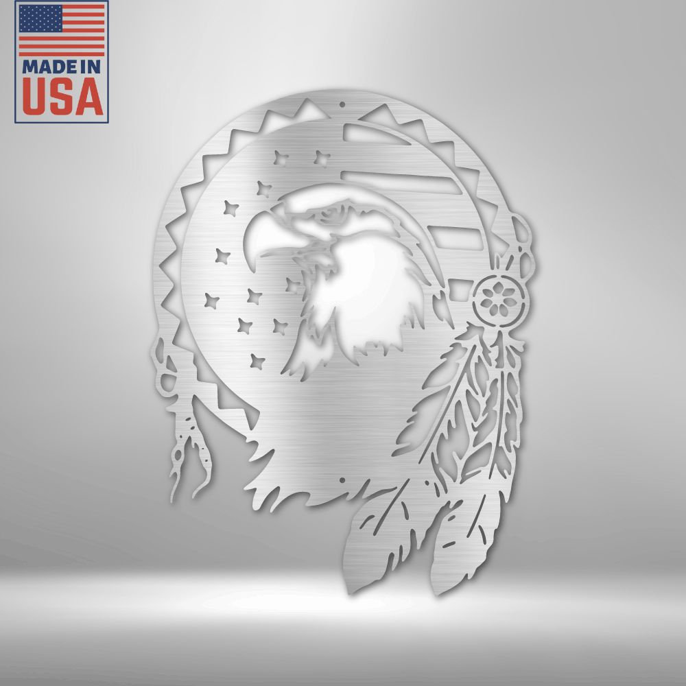 Native American Metal Wall Art Indigenous Home Decor Dream Etsy