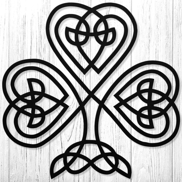 Shamrock Wall Art Etsy