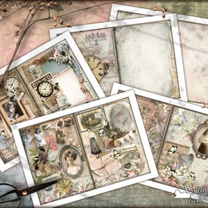 Junk Journal, Printable, Victorian, Junk Journal Kit, Craft Kit ...