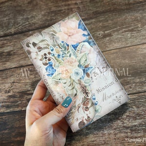 Junk Journal, Woodland, Trifold, Folding Folio, Loaded Folder, Printable, Craft Kit, Collage Sheets, Scrapbook, Digital Download