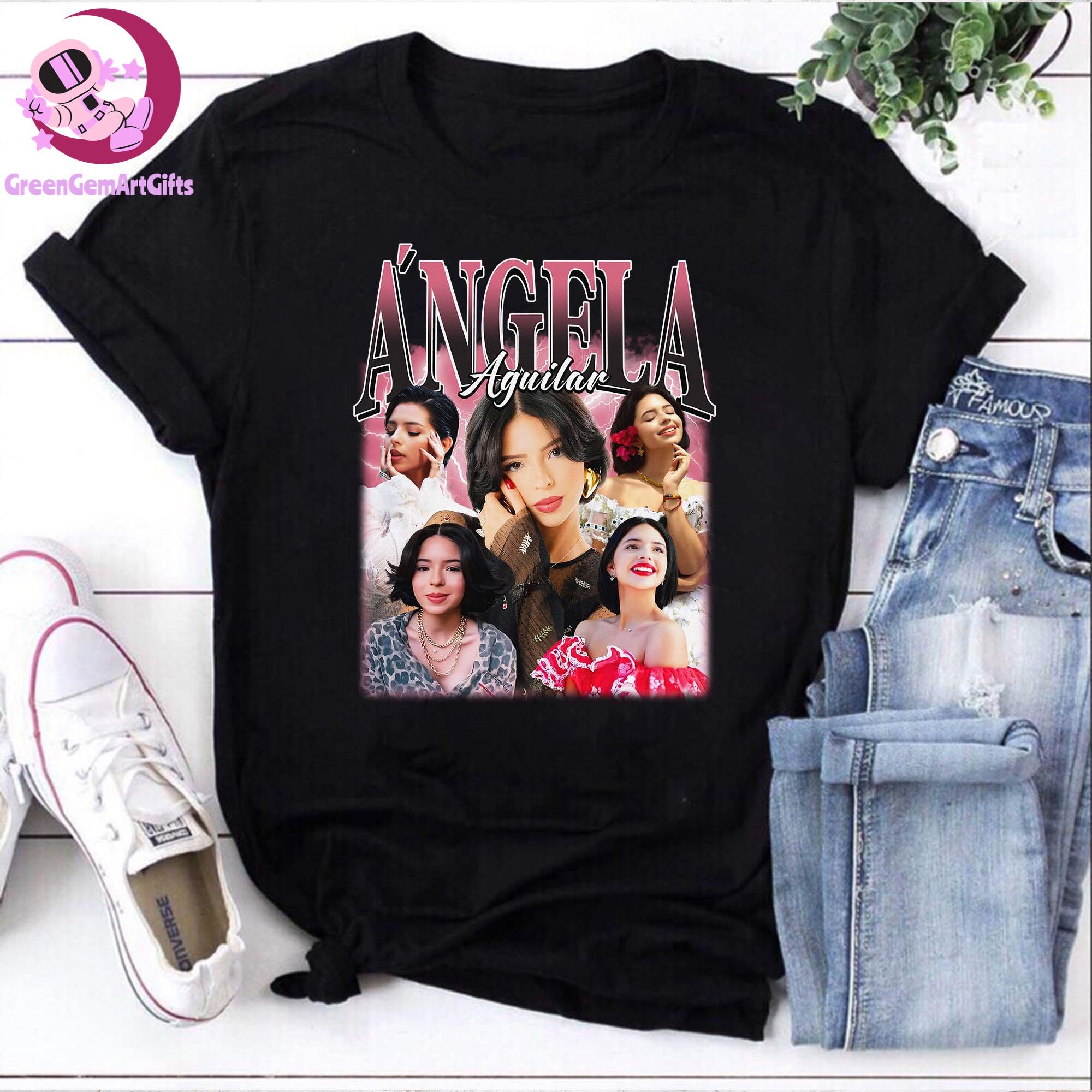 Ángela Aguilar Vintage 90s Shirt, Retro Ángela Aguilar Bootleg Shirt, Ángela Aguilar Fan Tees, Ángela Aguilar Gift For Fan, Bootleg T-Shirt
