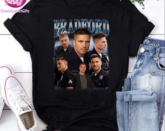 Tim Bradford Bootleg Vintage Shirt, Movie Graphic Tim Bradford The Rookie Vintage 90s T-Shirt, Eric Winter Shirt, Tim Bradford Gift For Fan