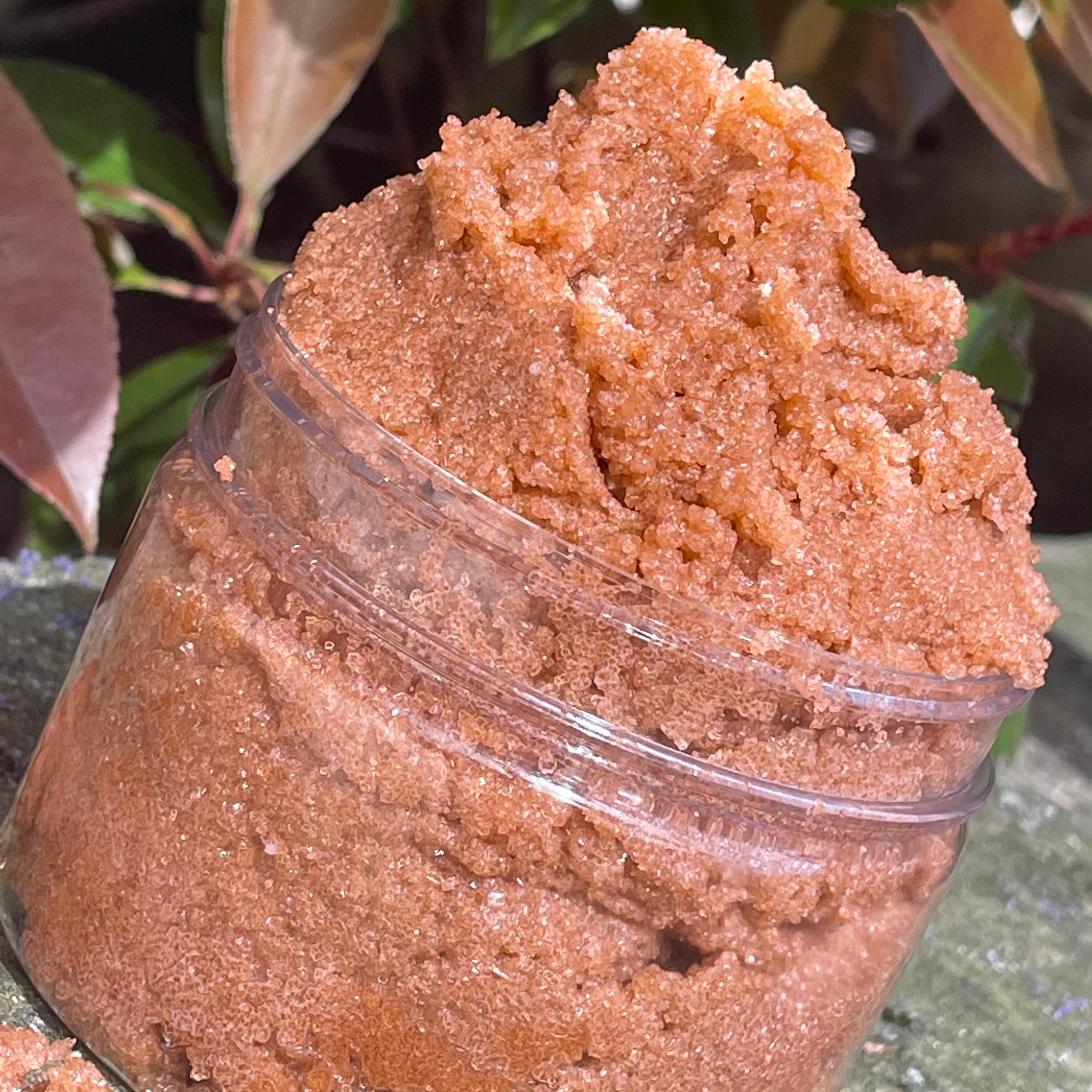 Exfoliating Lip Scrub Caramel Flavoured Lip Scrub Homemade Etsy