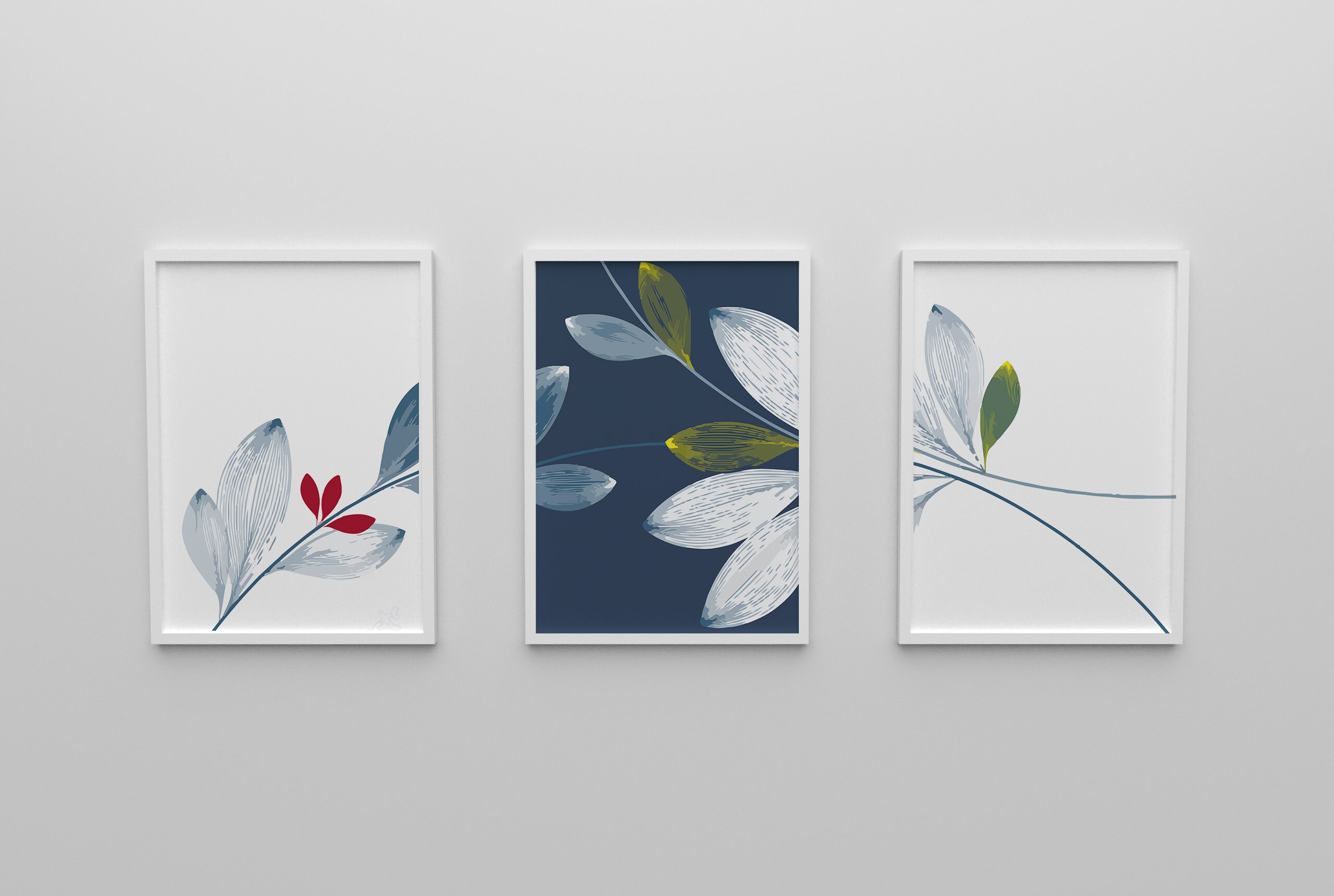 Set of 3 Prints DIGITAL Prints Printable Wall Art Designs Etsy