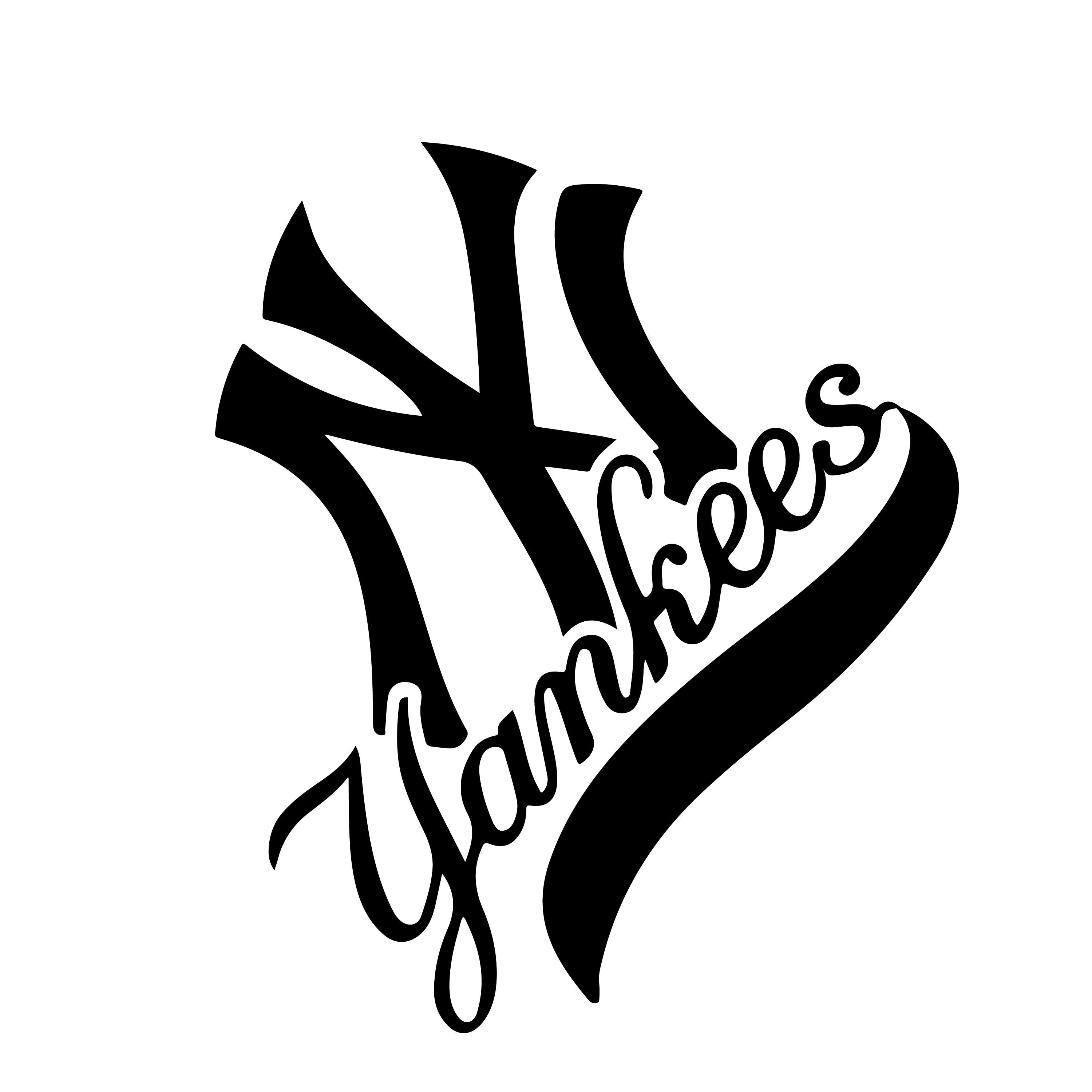 New York Yankees Logo PNG Transparent SVG Vector Freebie, 50% OFF