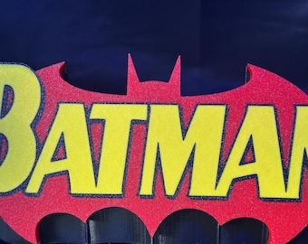 Nocturnal Hero 90s logo standee