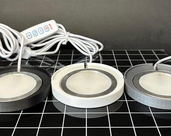 Base iluminada alimentada por USB para soportes de figuras de acción (elección de 3 colores)