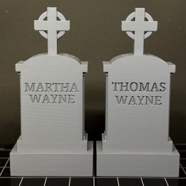 Tombstone Rectangle Nocturnal Hero Headstone Pack - Etsy