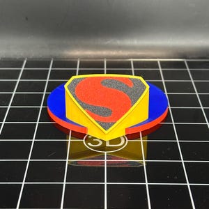 Big S hero classic cartoon action figure stand
