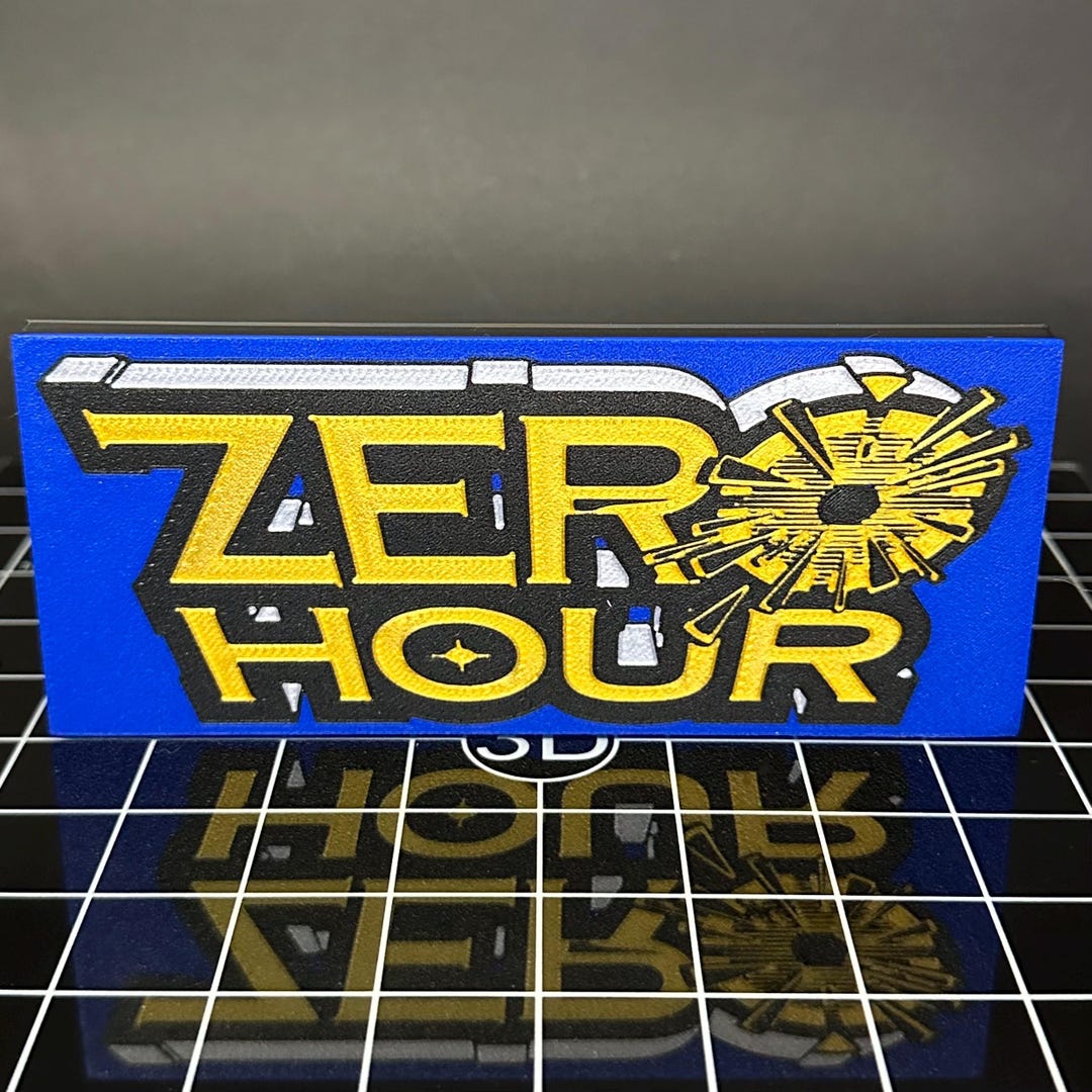 Early 90s Countdown Comic Standee - Etsy