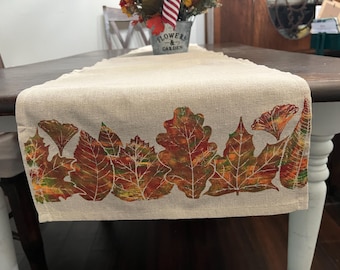 Fall Decor,Table Runner,Dining Room Table, Kitchen Decor,