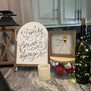 Family is Forever and Always. - Etsy