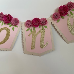 ONE birthday banner