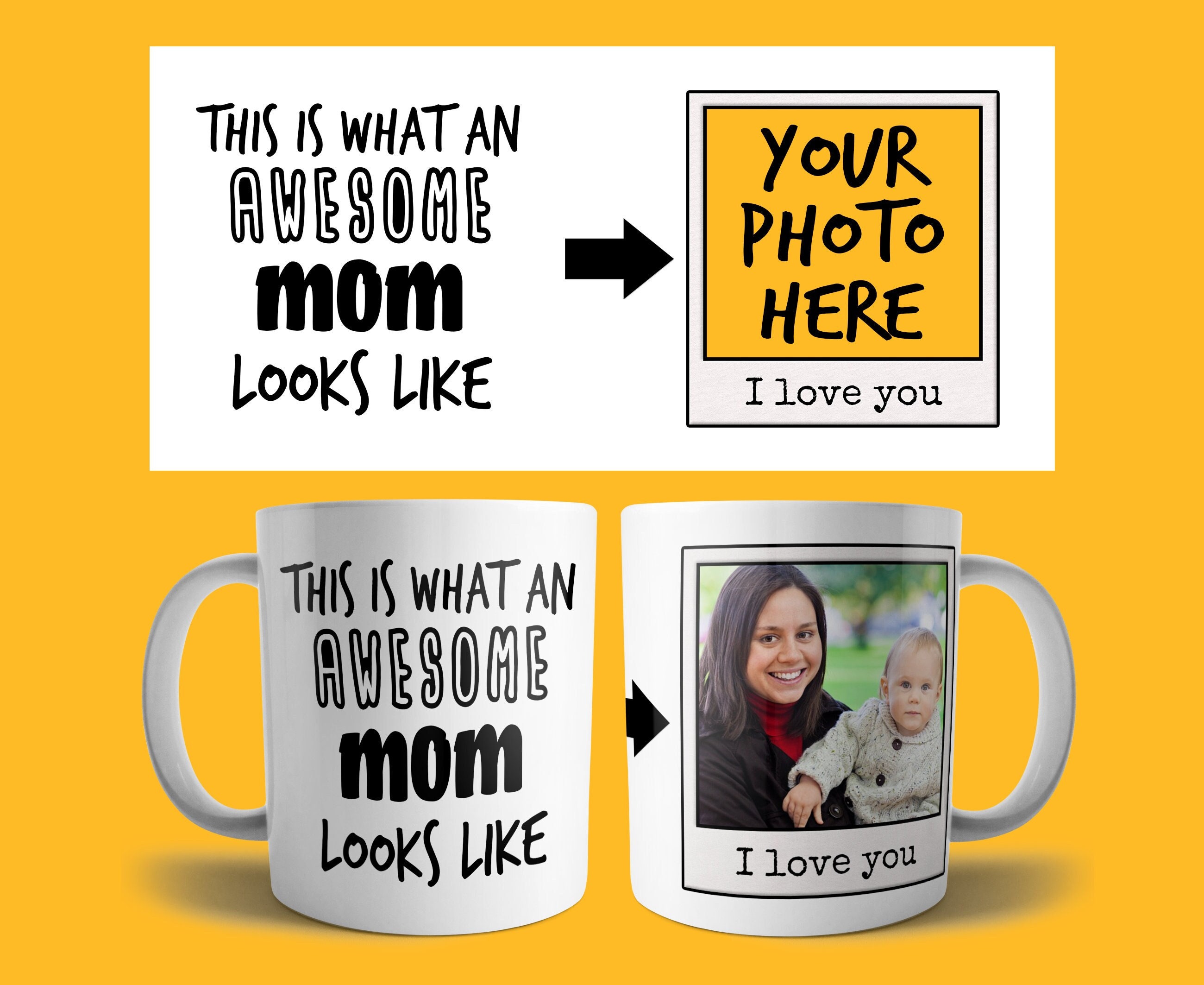 Mom MUG TEMPLATE, Mother's Day Mug Template, DIGITAL Download