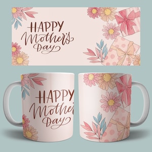 SUPER MOM Mug Template – Digital Designs by Liby