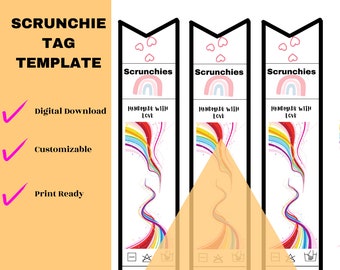 シュシュ タグ| レインボー シュシュ タグ| シュシュのタグをダウンロードする準備ができました