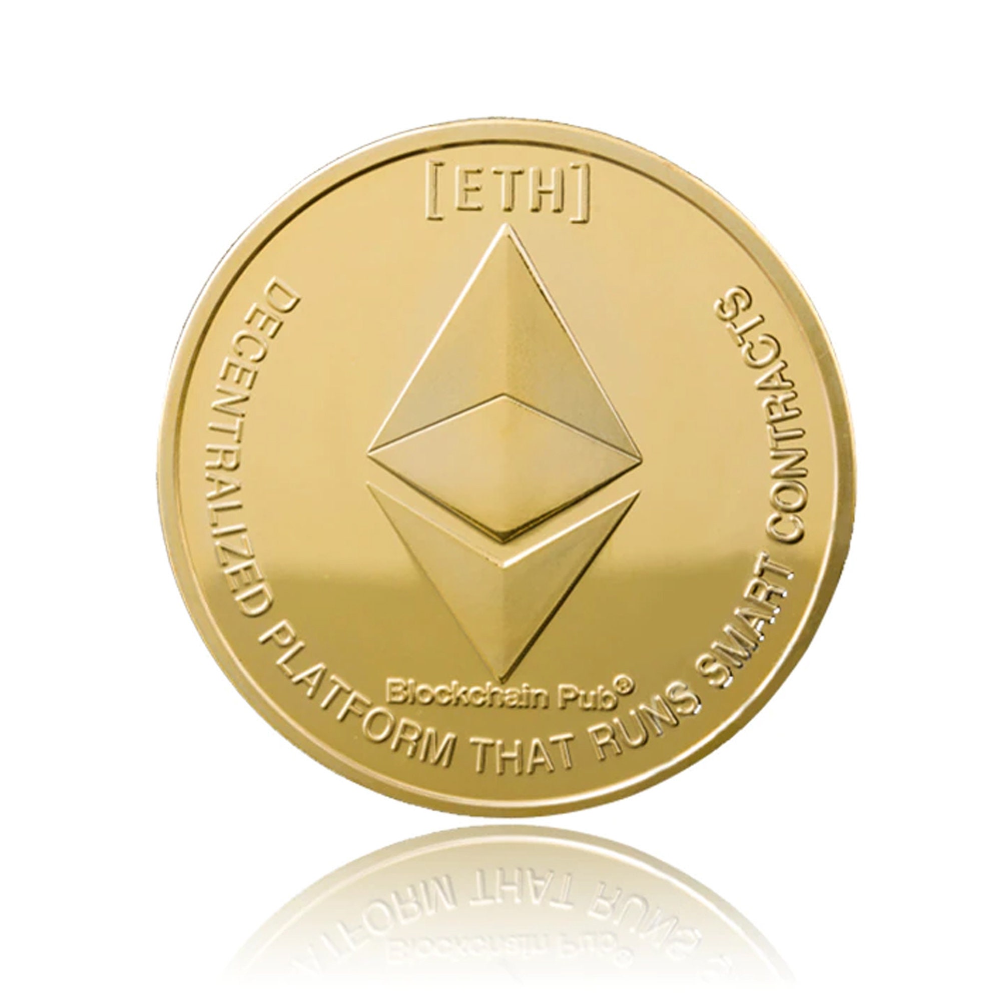 Ethereum Physical Crypto Coin ETH Collectable Etsy