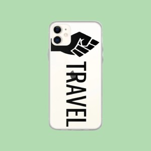 Black Travel Matters iPhone Case