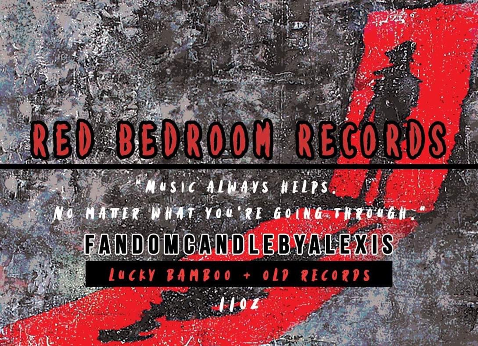 Red Bedroom Records Candle One Tree Hill - Etsy