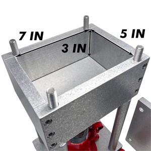 8-Ton Brick Press Machine, Corn Starch Chunks, Made in USA image 4