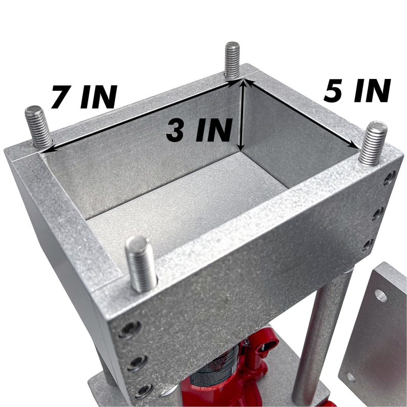 8-Ton Brick Press Machine, Corn Starch Chunks, Made in USA image 4