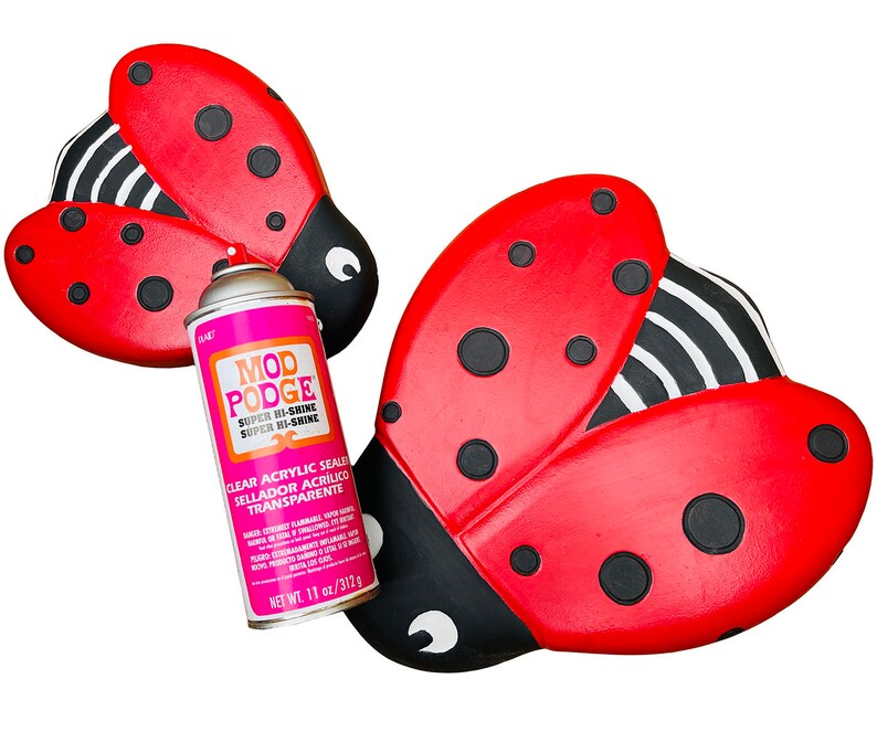 AUTUMN Ladybug Stepping Stone Mold Concrete Cement Form DIY Etsy