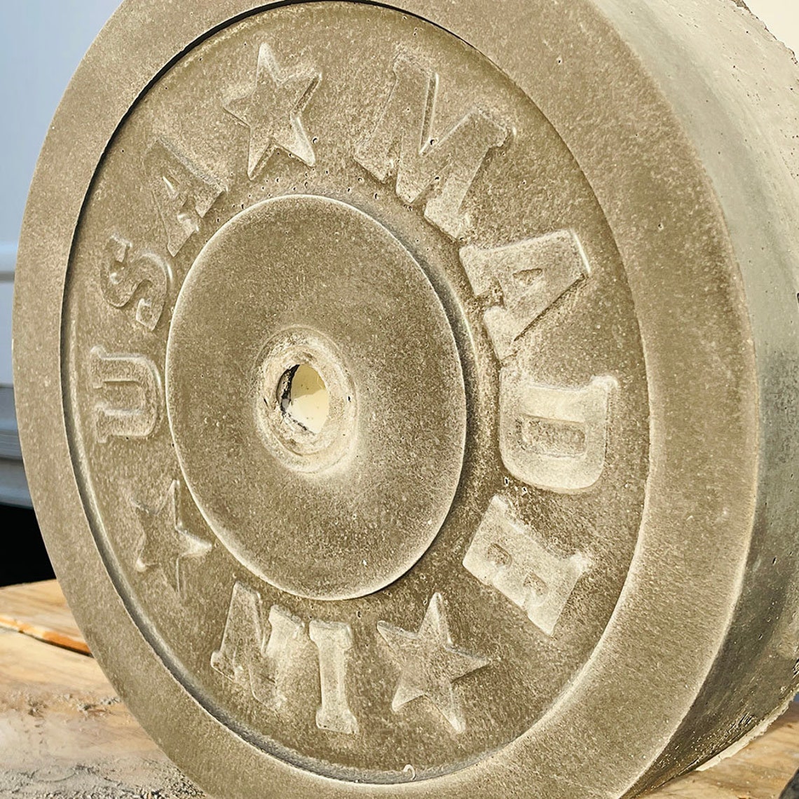 Made in USA 2545 LB Concrete Cement Weight Plate Mold Mold Etsy