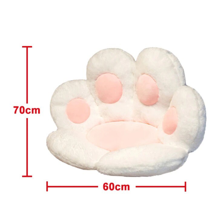 Cat Paw Cushion plush pillow Cushion Seat floor cushion Etsy