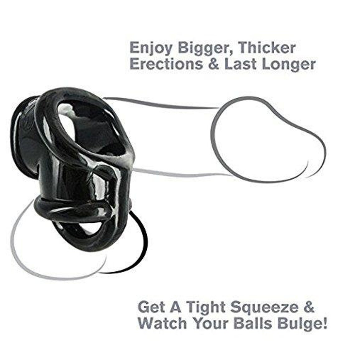 Xexy Cock & Ball Sling Cock Stamina Ring Male Enhancement Mens Etsy