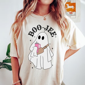 Boo Jee Shirt, Halloween Ghost Shirt, Funny Halloween T Shirt, Spooky Vibes Shirt, Halloween Shirt, Funny Ghost Shirt, Ghost Tumbler Shirt