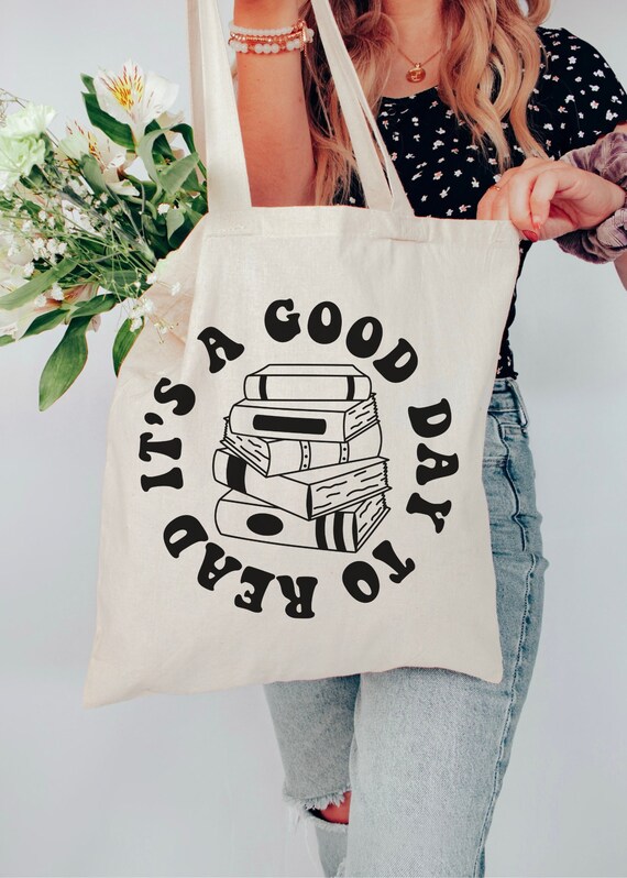 It's A Good Day to Read Tote Bag Booktok Tote Bag Etsy