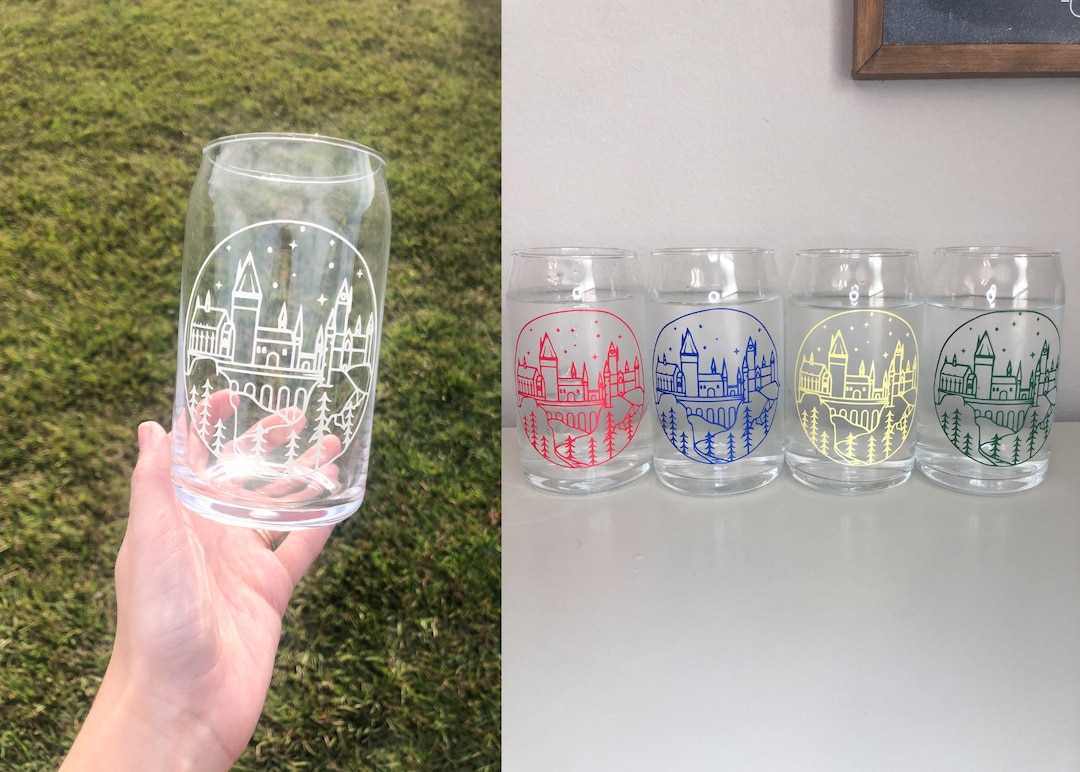 Color Changing Wizard Castle Glass, Sorting Castle Cup. Magical Beer ...