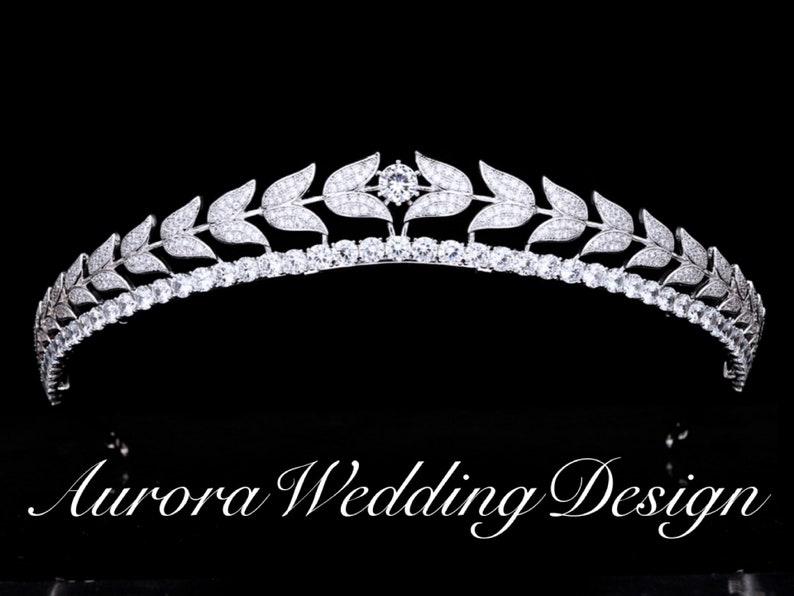 Luxury Bridal Tiara,Royal Tiara,Retro Tiara,Zircon shops Bridal Crown,Wedding Crown,Wedding Tiara,Princess Tiara,Mother's day Gift
