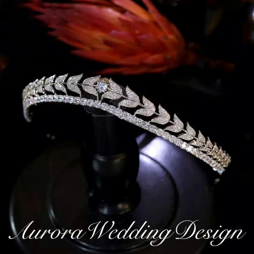 Luxury Bridal Tiara,Royal Tiara,Retro Tiara,Zircon shops Bridal Crown,Wedding Crown,Wedding Tiara,Princess Tiara,Mother's day Gift