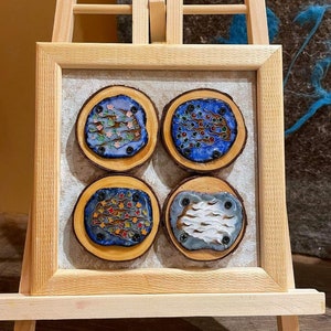 Cloisonné-emaille - Four Seasons